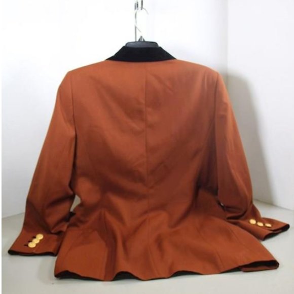 Vintage Escada Margaretha Ley Rust Blazer size 40 - Picture 2 of 3